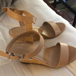 Tan Wedges